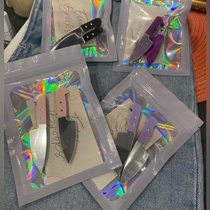 Handmade Knife Earrings. NWT